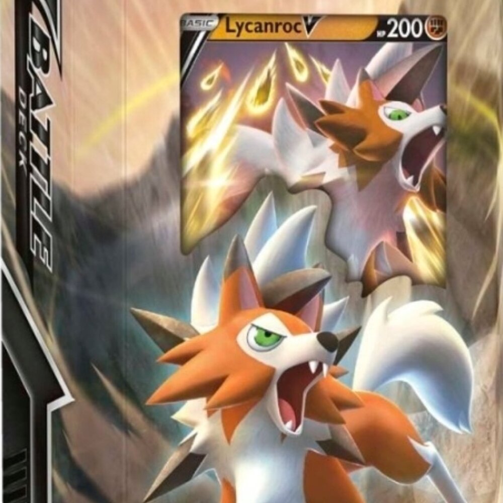 Pokémon TCG: Lycanroc V Battle Deck NEW IN BOX